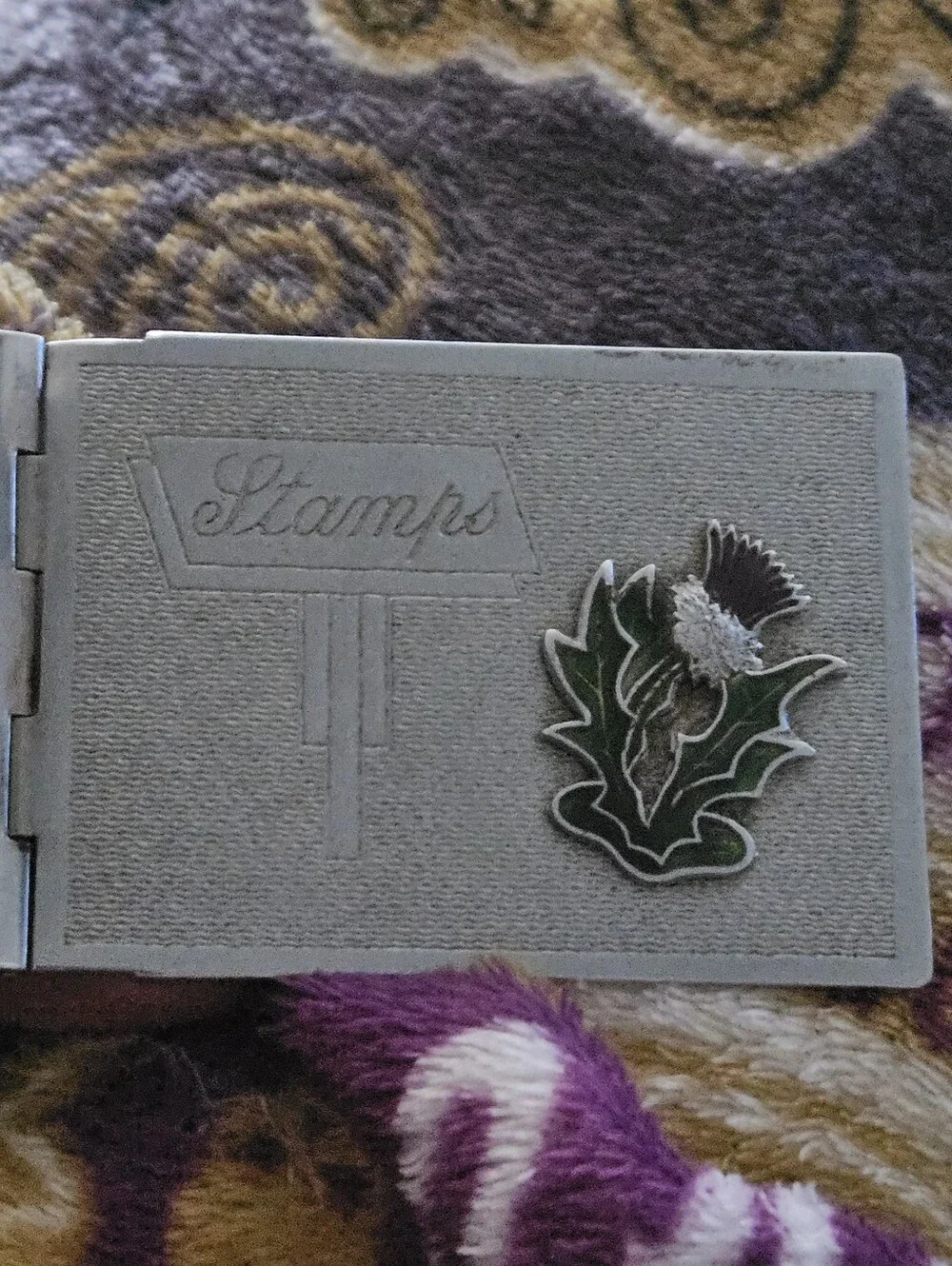 Vintage 1930's stamp case